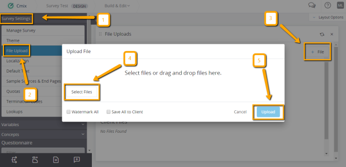 Uploading Images and Videos