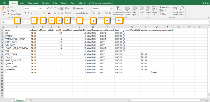 Modify an Exported Data Layout