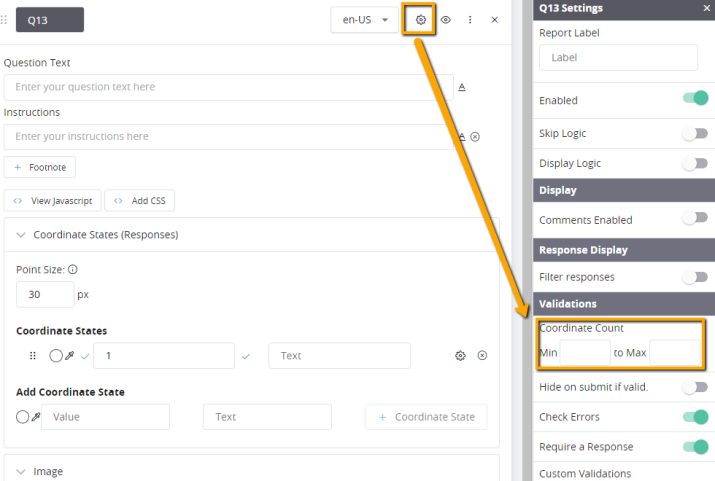 Coordinate Tracker: Re-display the Image with a Random Coordinate