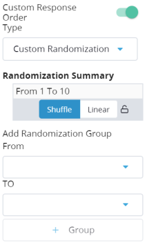 Custom Randomization