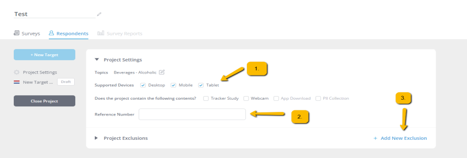 Create a New Target Group