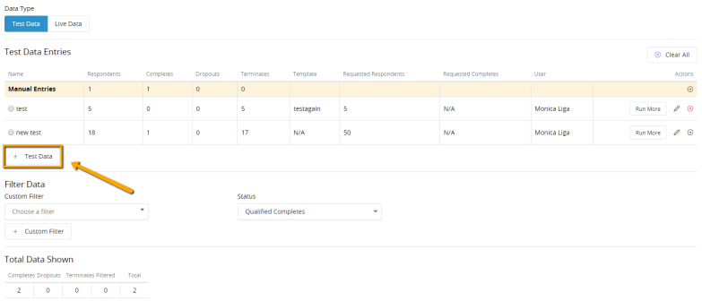 Generating Test Data