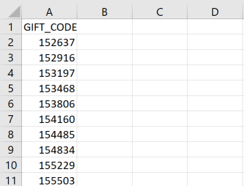 USE RANDOM LOOKUP Formula