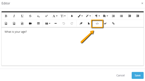 Source Code Editor