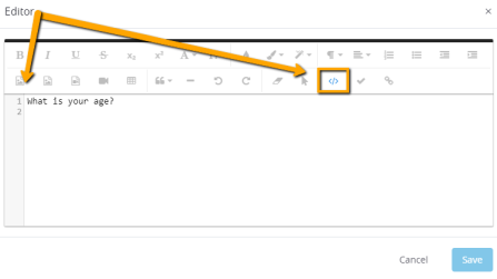 Source Code Editor